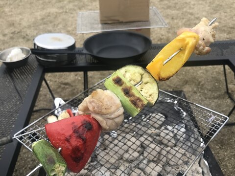 バーベキュー串 レシピ 作り方 By かとぷりん 楽天レシピ バーベキュー串 レシピ 作り方 By かとぷりん 楽天レシピ